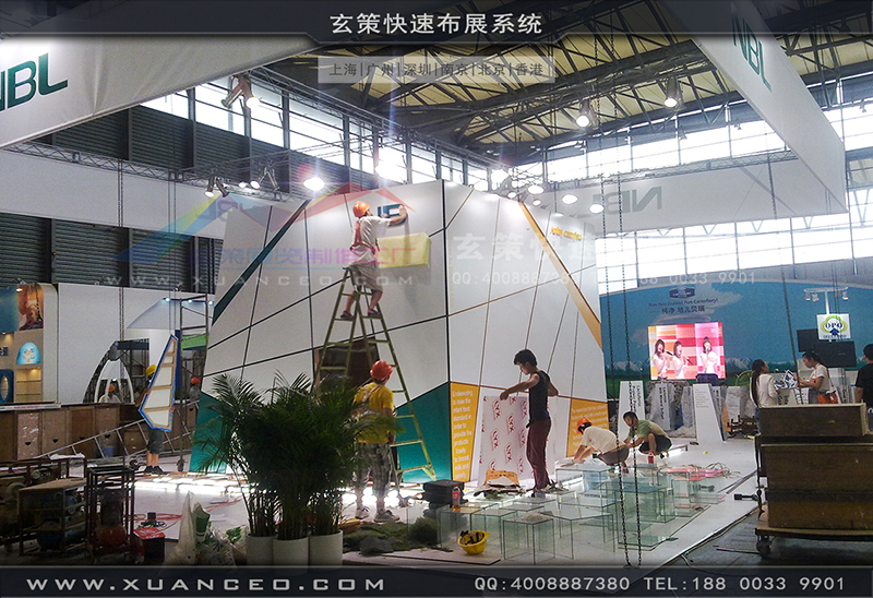 NBL纽贝乐育婴展-育婴展展台搭展-上海草莓视频污片展览工厂04